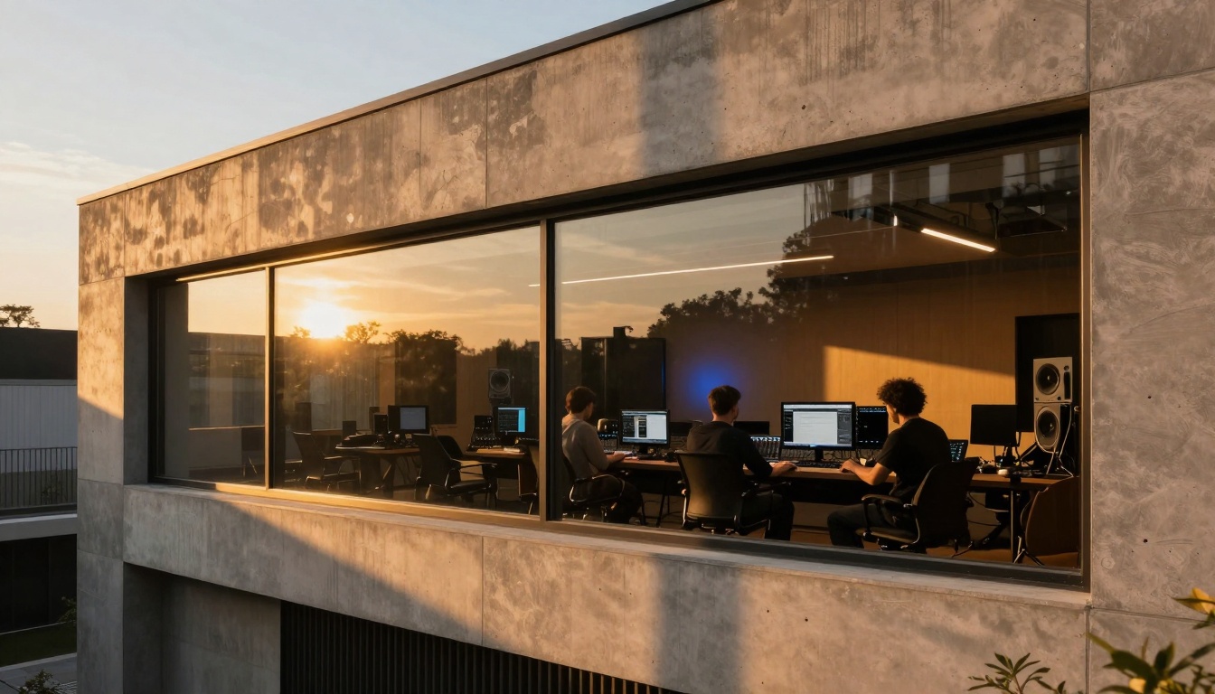Modern AI Music Studio Architecture