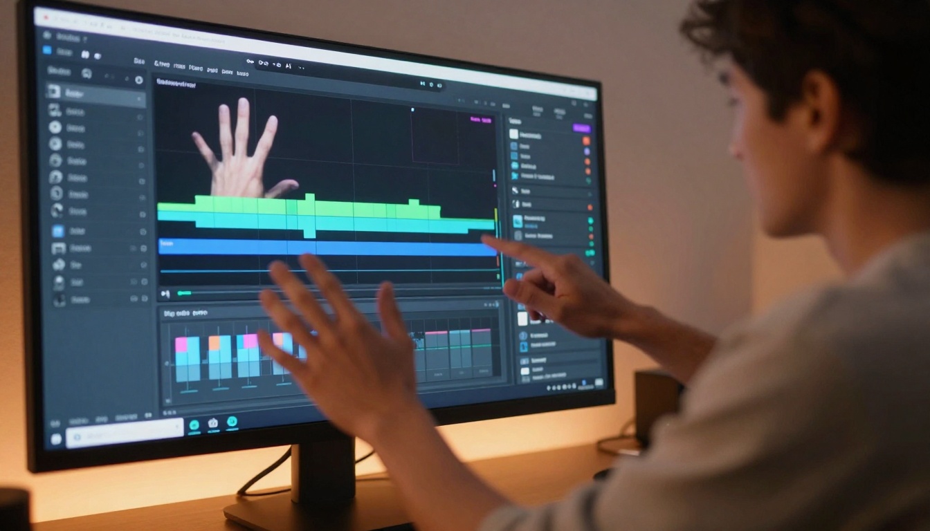 Gesture Control AI Editing