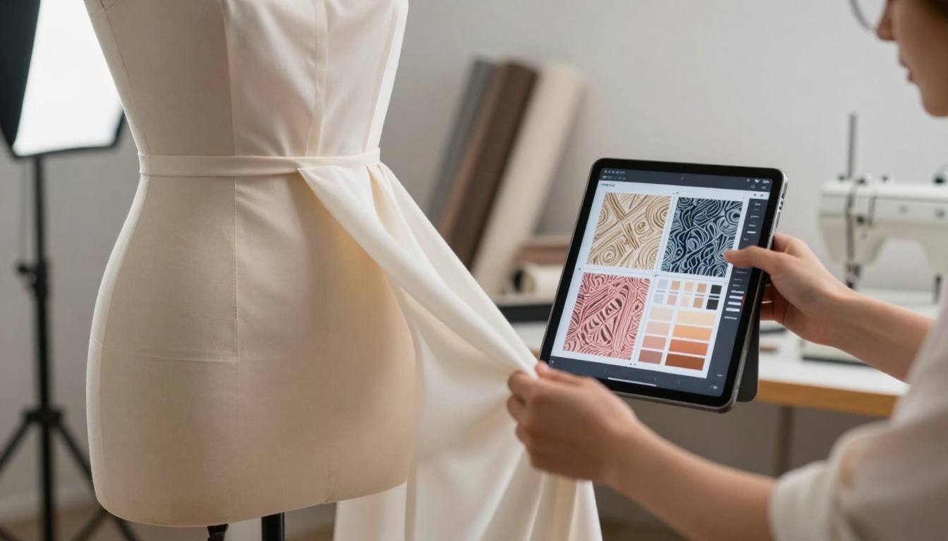 Fashion Designer with AI Patterns