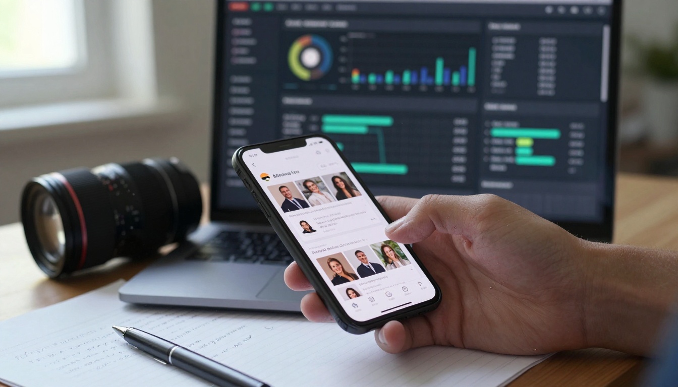 Split focus on social media analytics