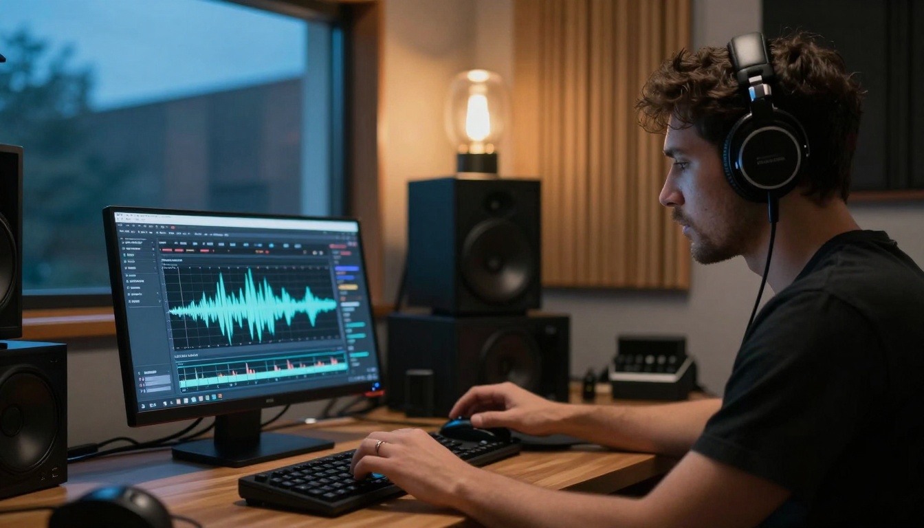 Music producer using Minimax Music 1.5