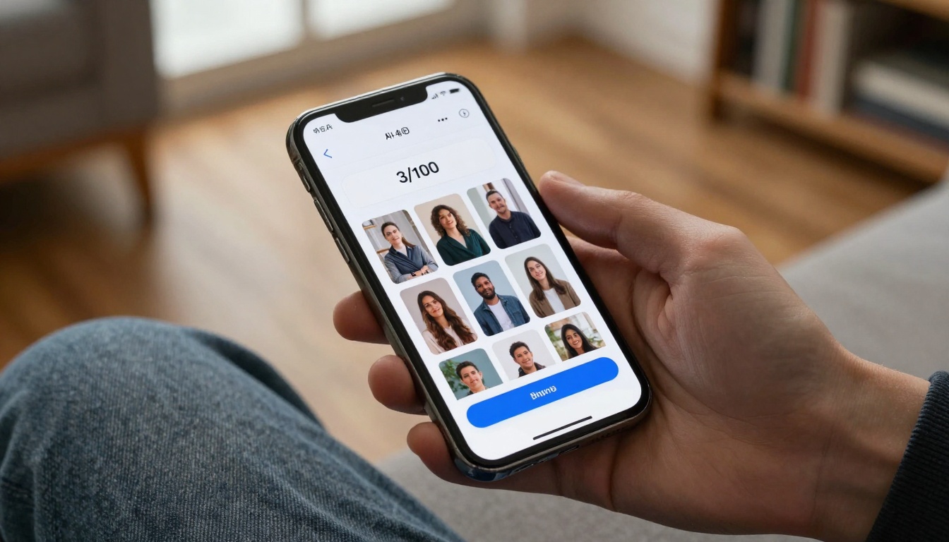 Free credit systems mobile interface