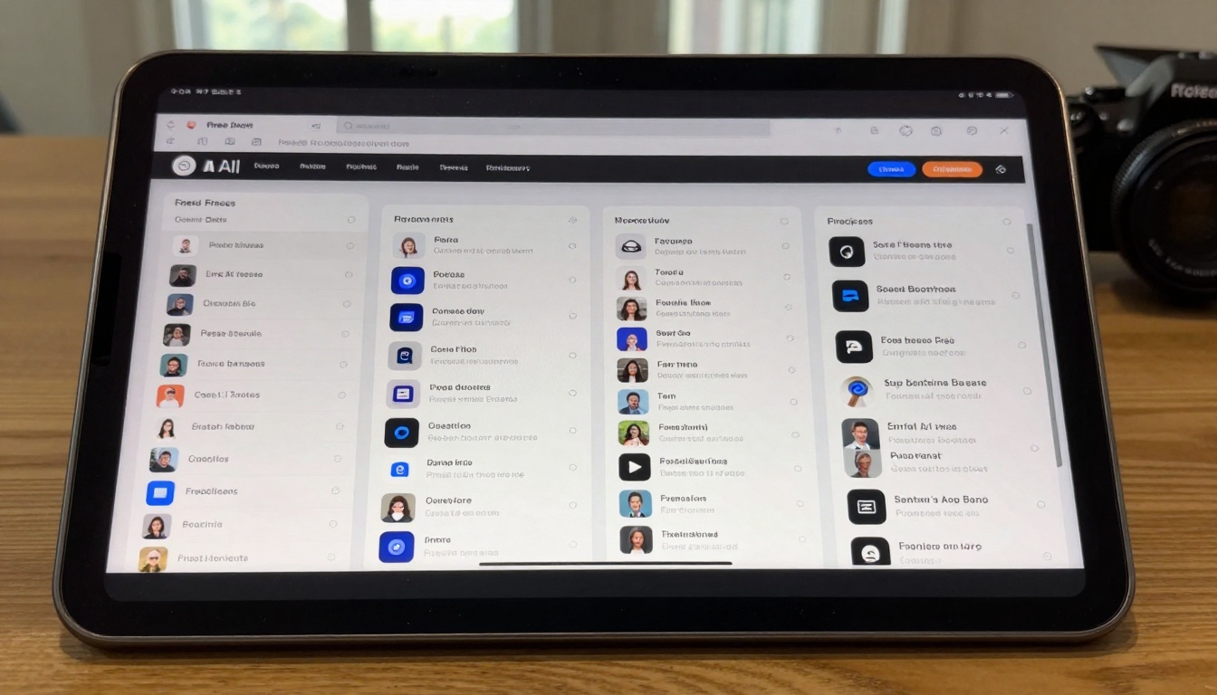 Tool comparison interface
