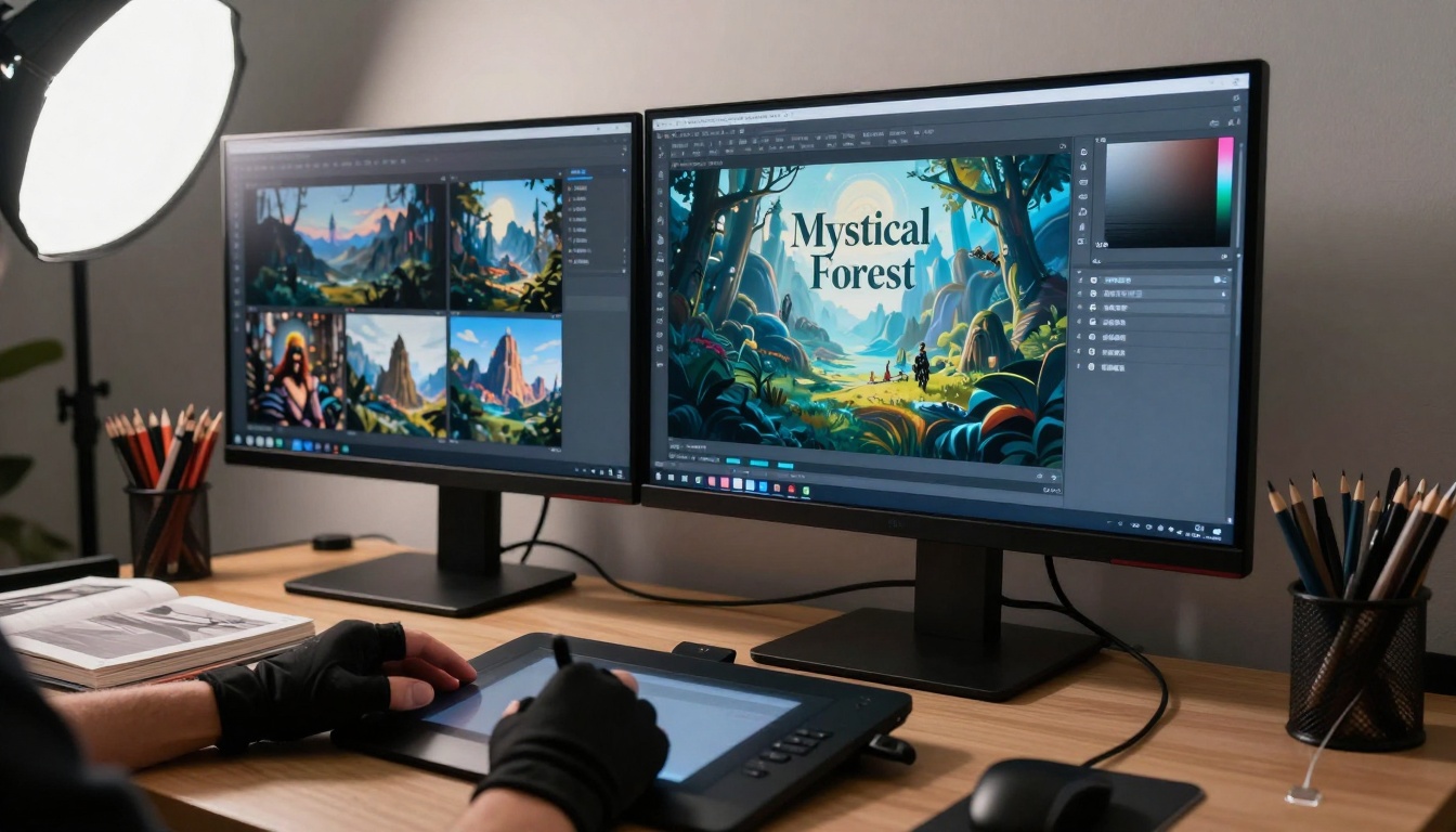 Playground AI digital artist workspace
