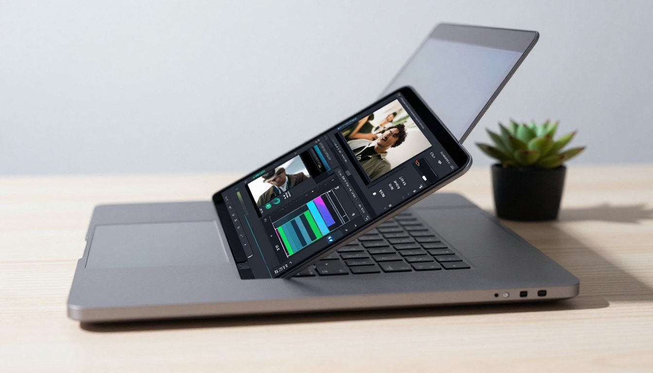 AI Video Editing Software Interface