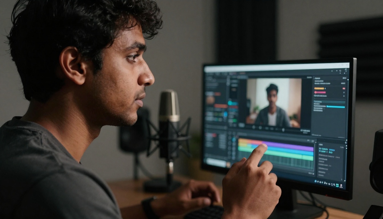 Voice-Controlled AI Video Editing