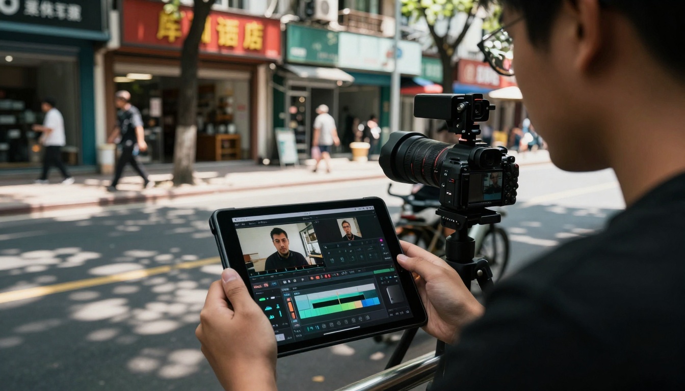 Mobile Editing While Commuting