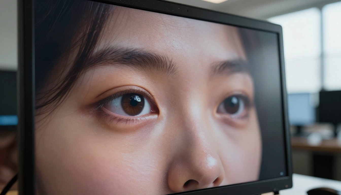 AI Video Detail Macro Shot