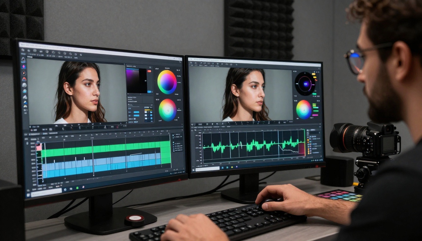 AI Color Grading Precision