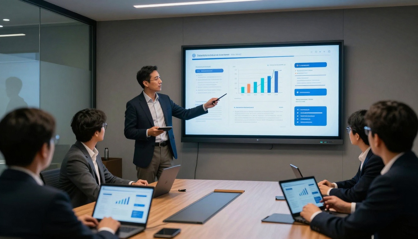 Business Presentation Usage