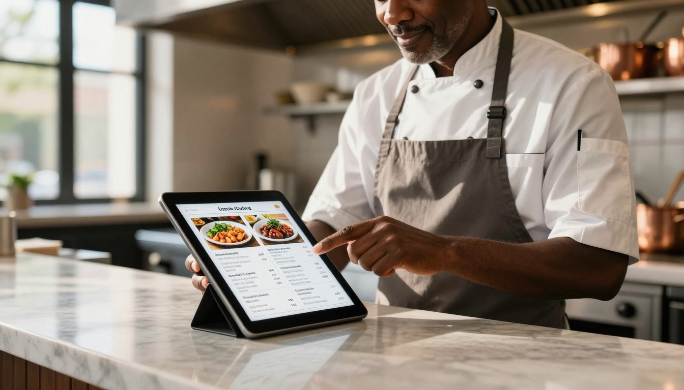 Restaurant Digital Menu Creation