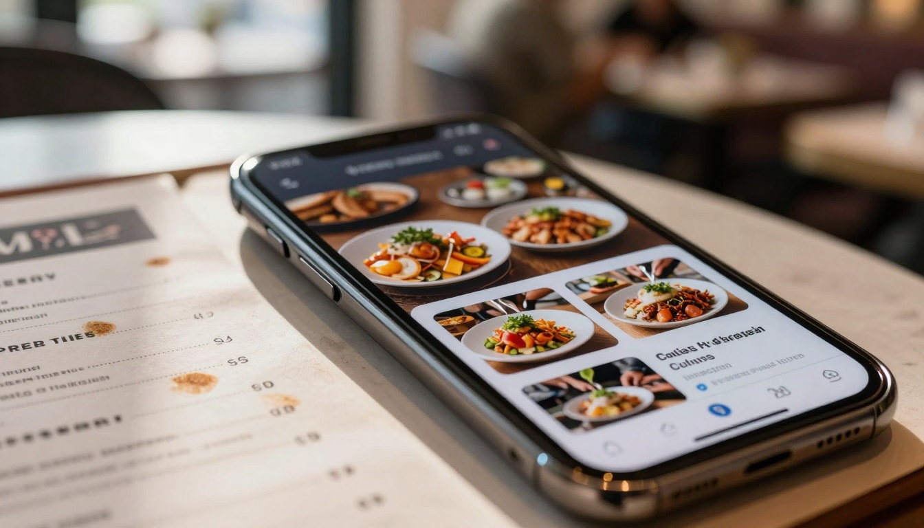 Restaurant Menu Digital Transformation