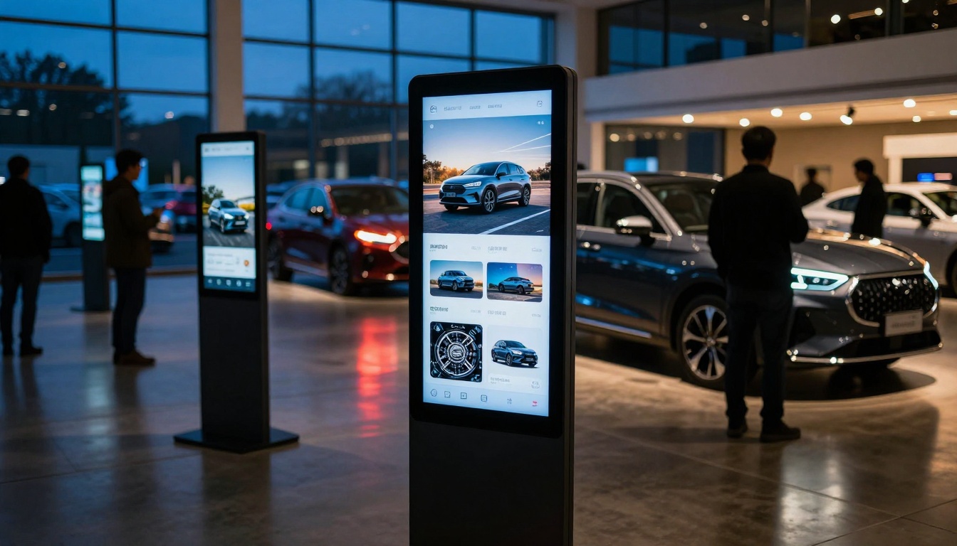 Automotive Digital Brochure Kiosk