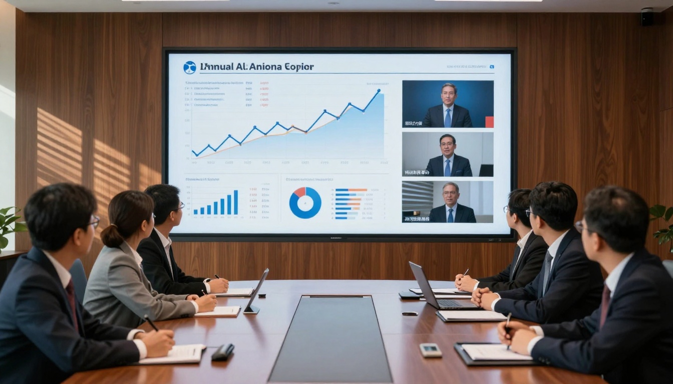 Corporate Annual Report Digital Presentation