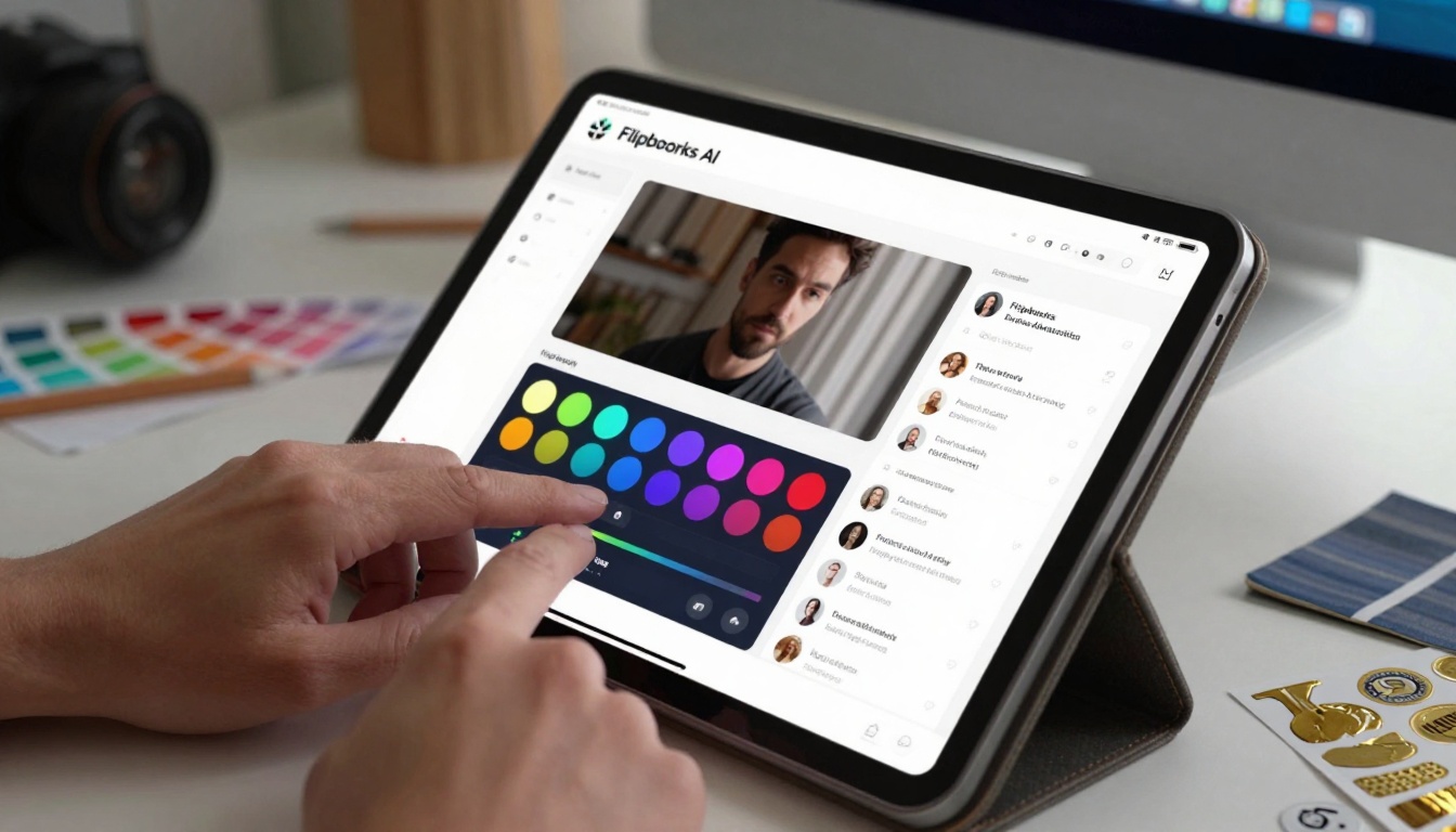 Flipbook Customization Interface Flipbook Customization Interface