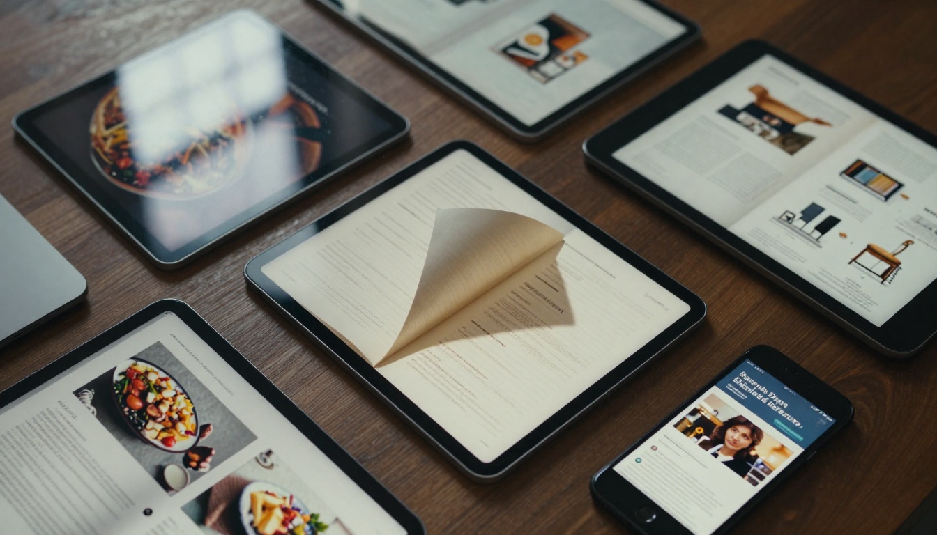 Multi-Device Flipbook Display