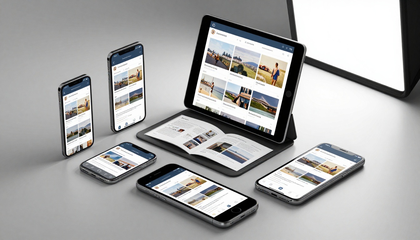 Multi-device Responsive Flipbook Display Multi-device Responsive Flipbook Display