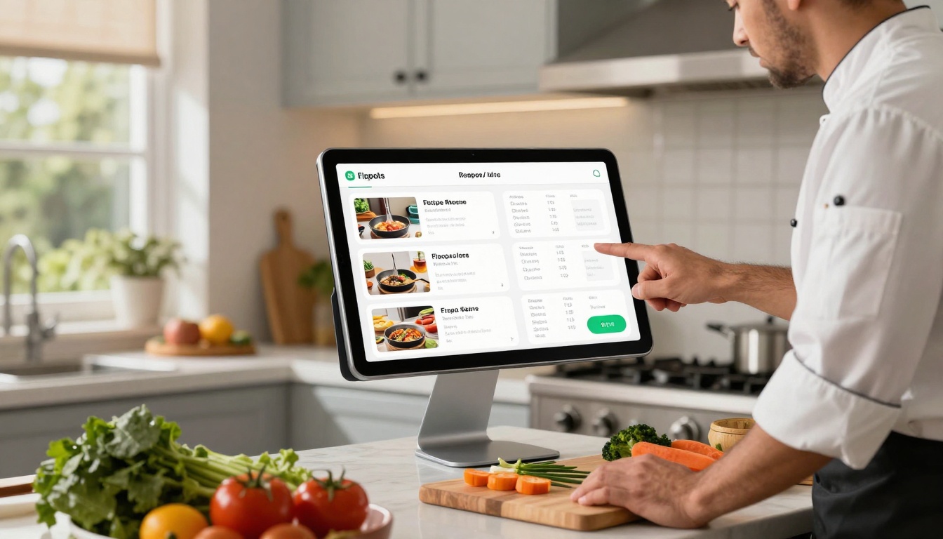 Interactive Digital Recipe Book