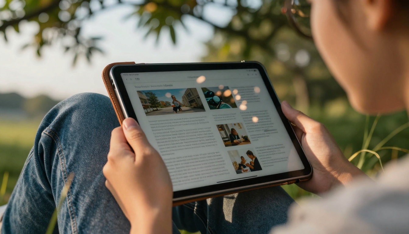 Mobile Flipbook Reading Mobile Flipbook Reading