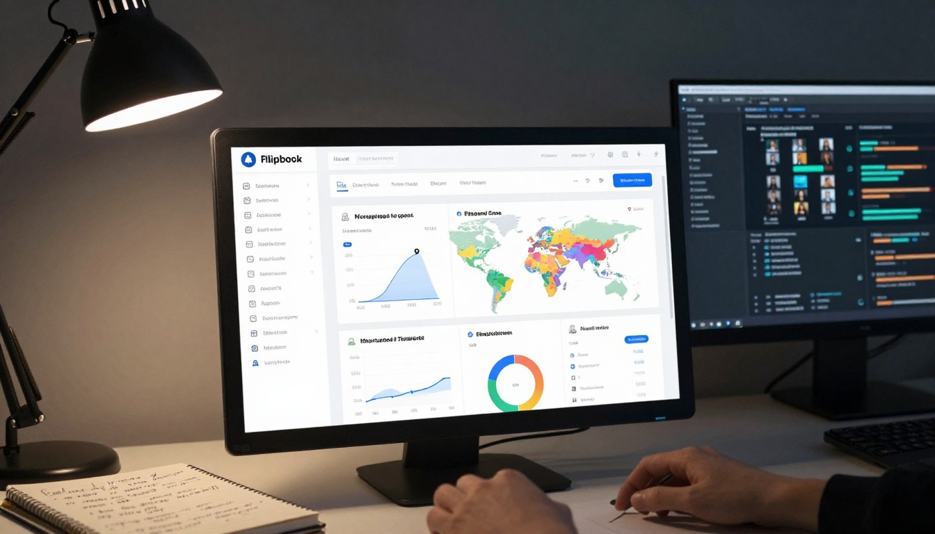 Flipbook Analytics Dashboard
