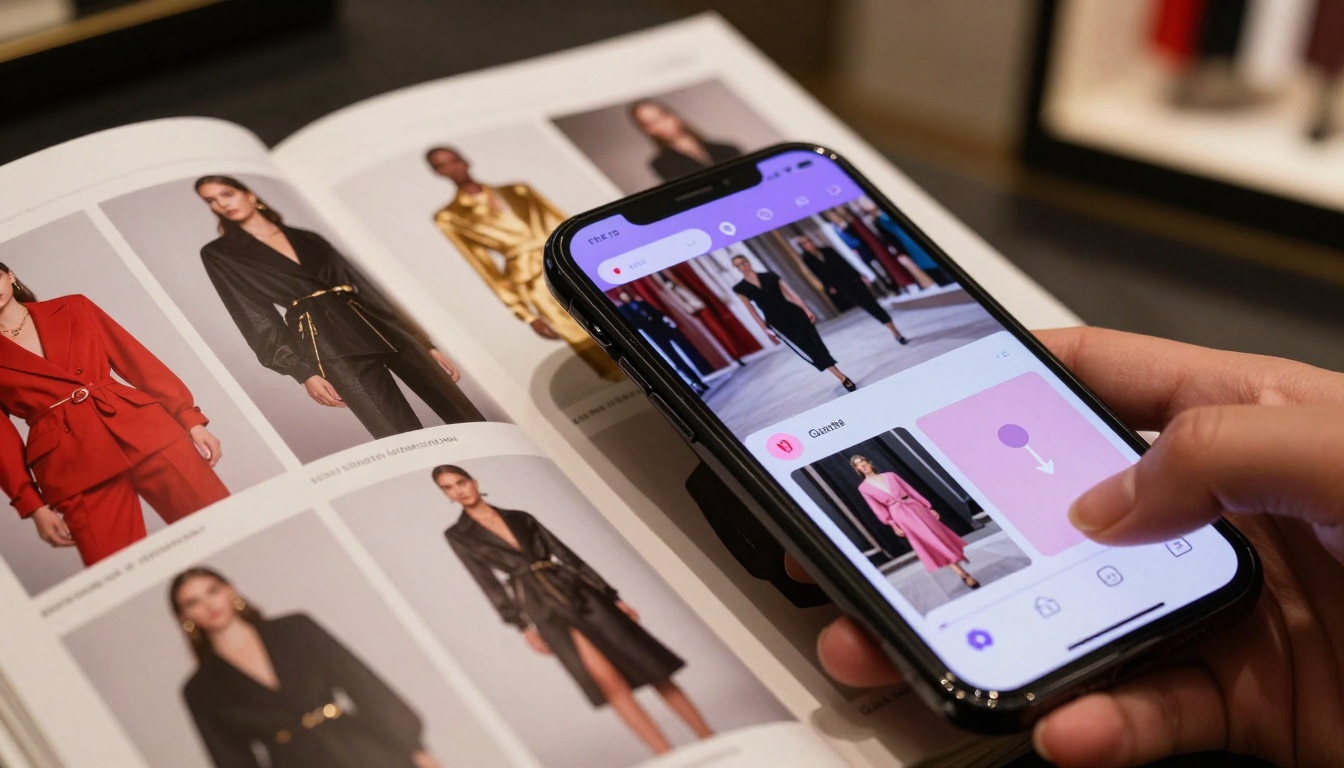 Fashion Catalog Digital Enhancement Closeup Fashion Catalog Digital Enhancement Closeup