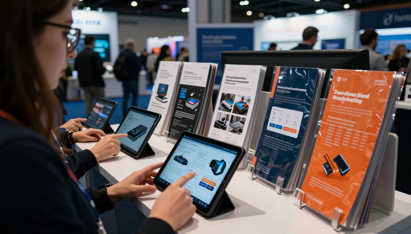 Trade Show Digital Brochure Distribution Trade Show Digital Brochure Distribution