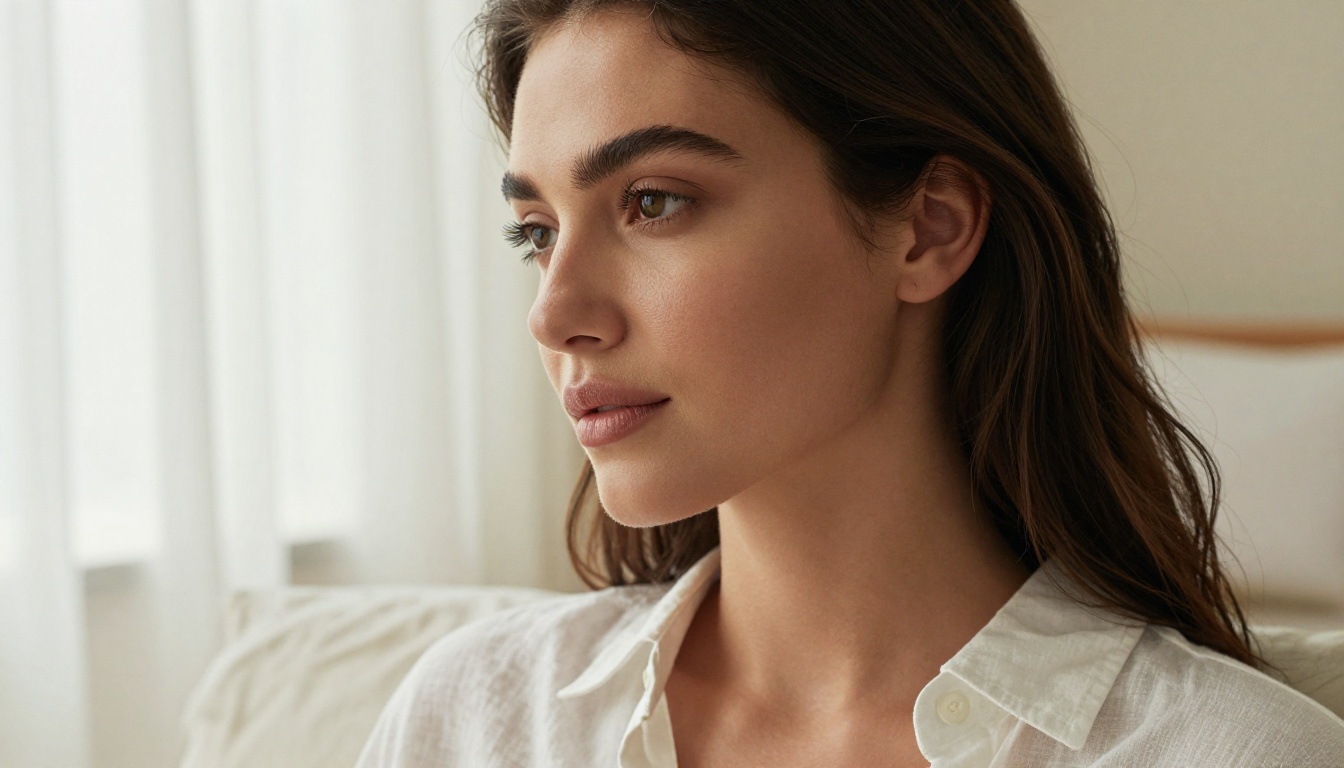 Close-up portrait with diffused natural light