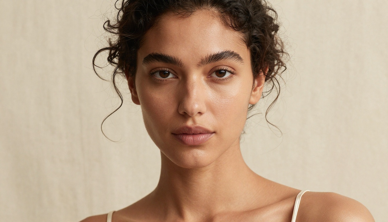 Close-up portrait of a striking woman in studio, Rembrandt lighting, Hasselblad medium format Close-up portrait of a striking woman in studio, Rembrandt lighting, Hasselblad medium format