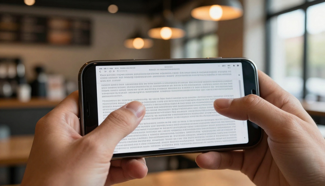 PDF frustration on mobile screens PDF frustration on mobile screens