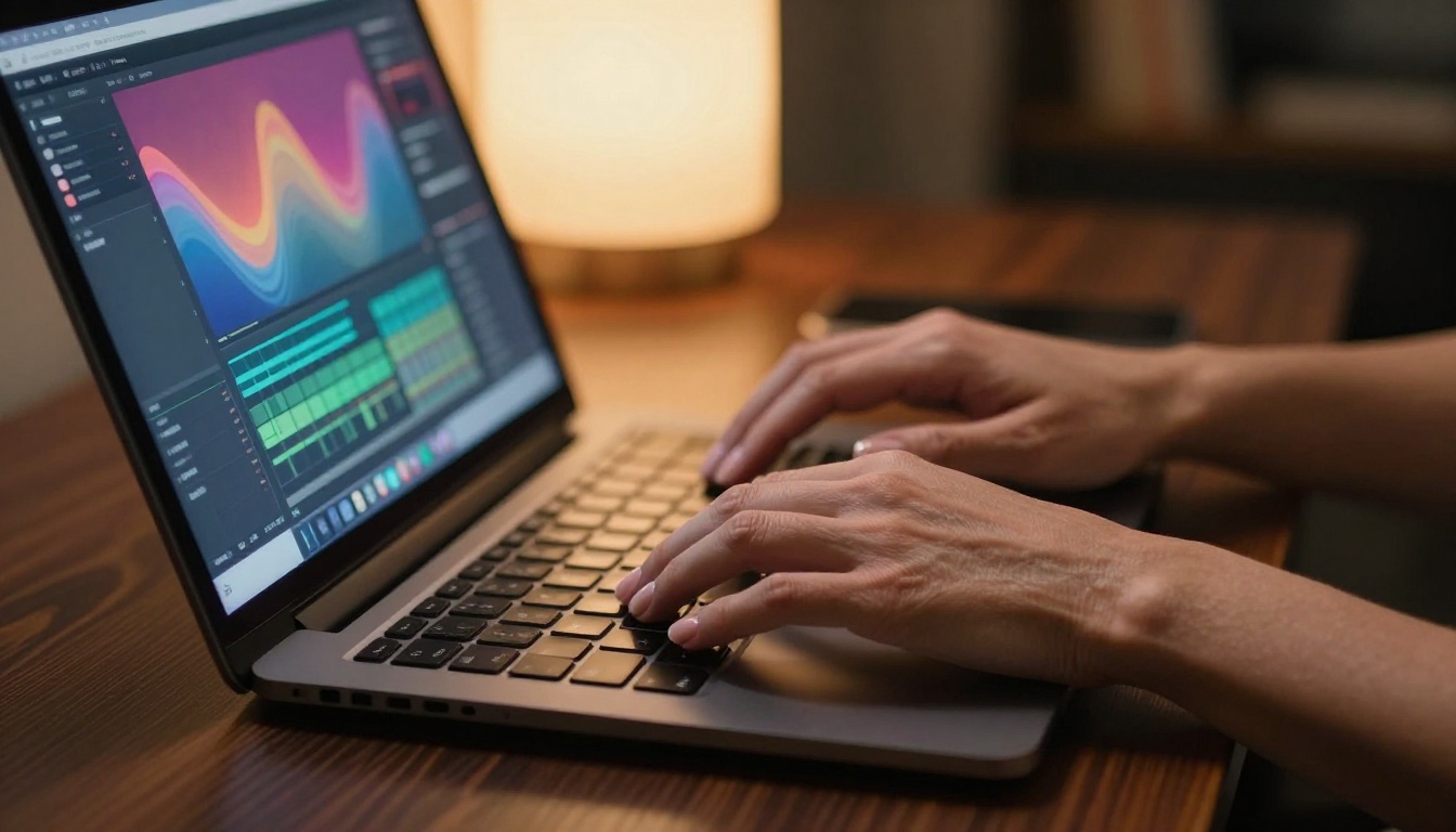 AI video generation workspace