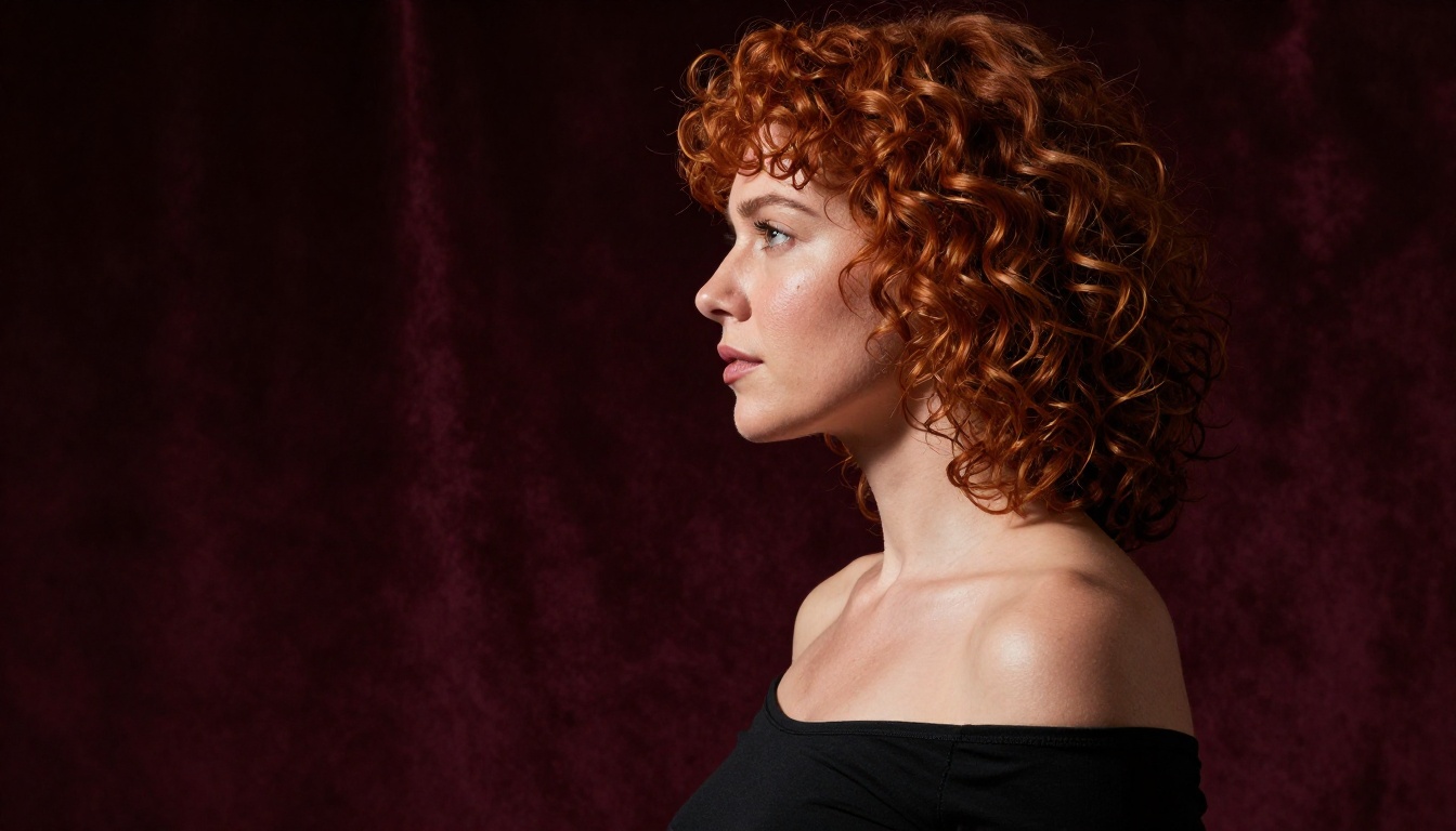 Dramatic Rembrandt studio portrait