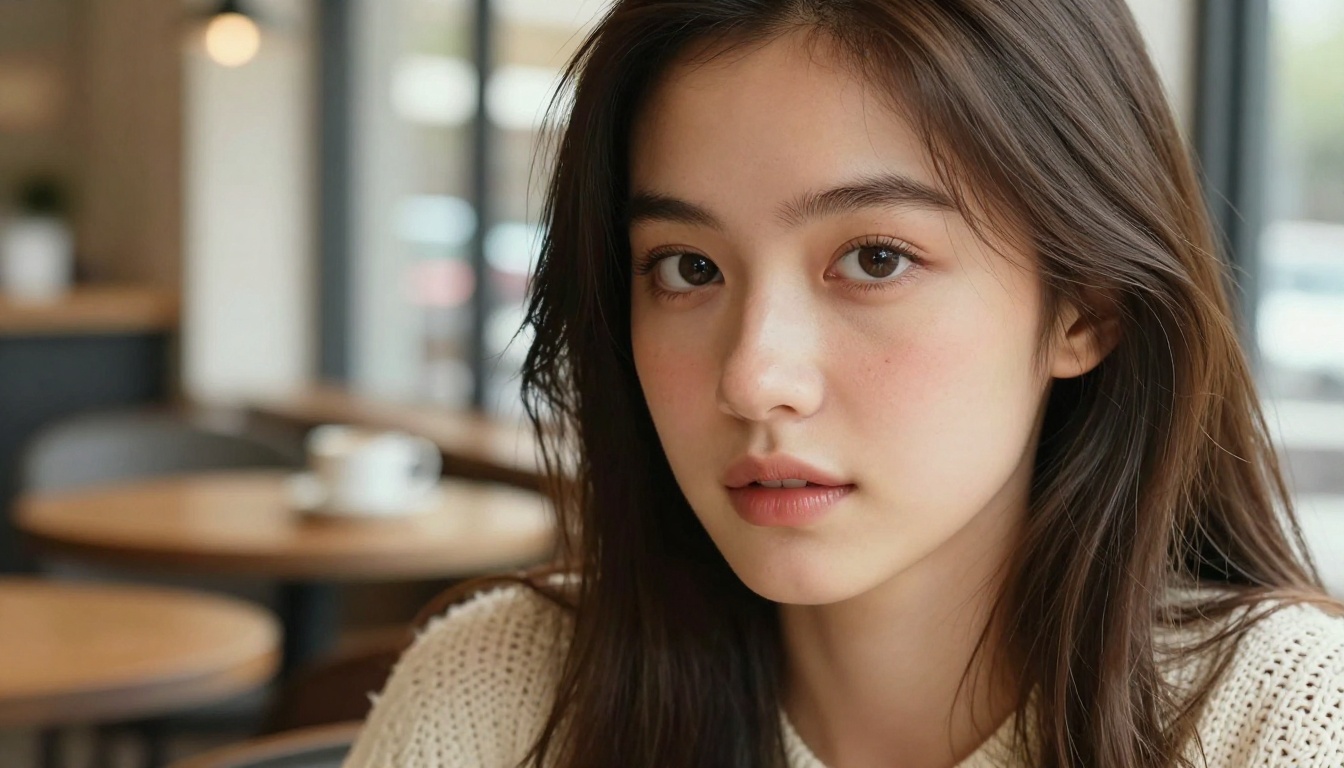 Photorealistic AI portrait test showing Seedream 4.5 human rendering quality