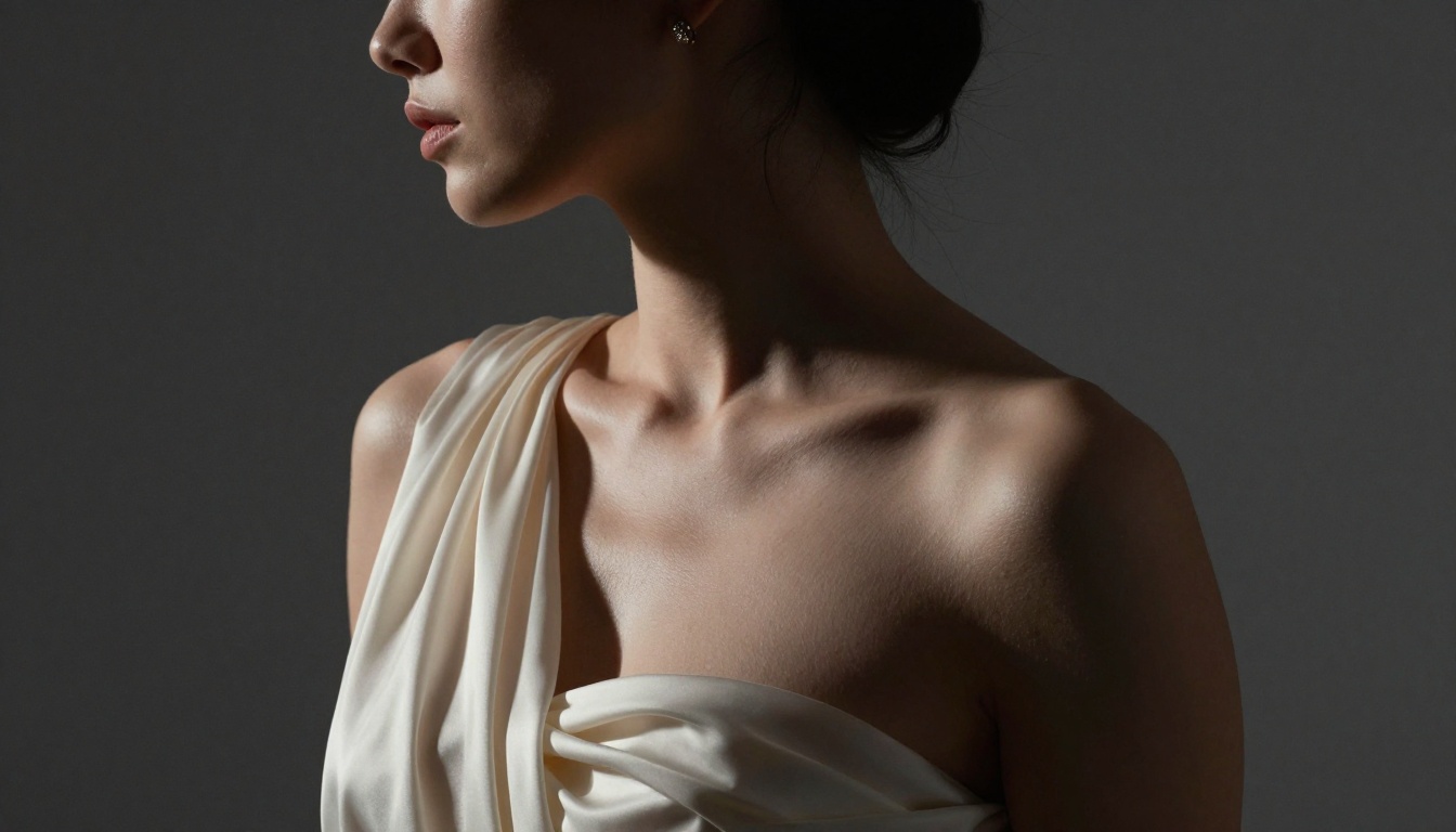 Studio profile portrait dramatic Rembrandt lighting Studio profile portrait dramatic Rembrandt lighting