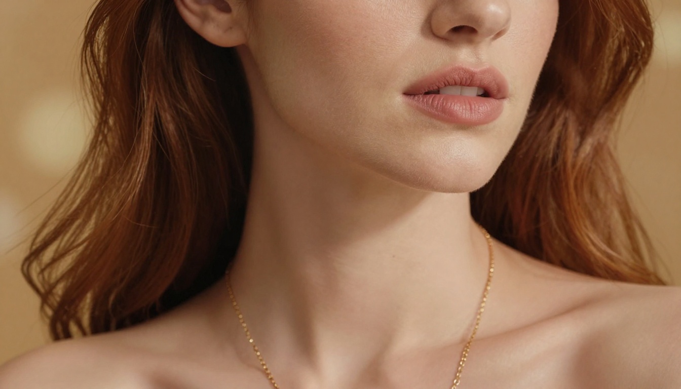 Close-up portrait detail