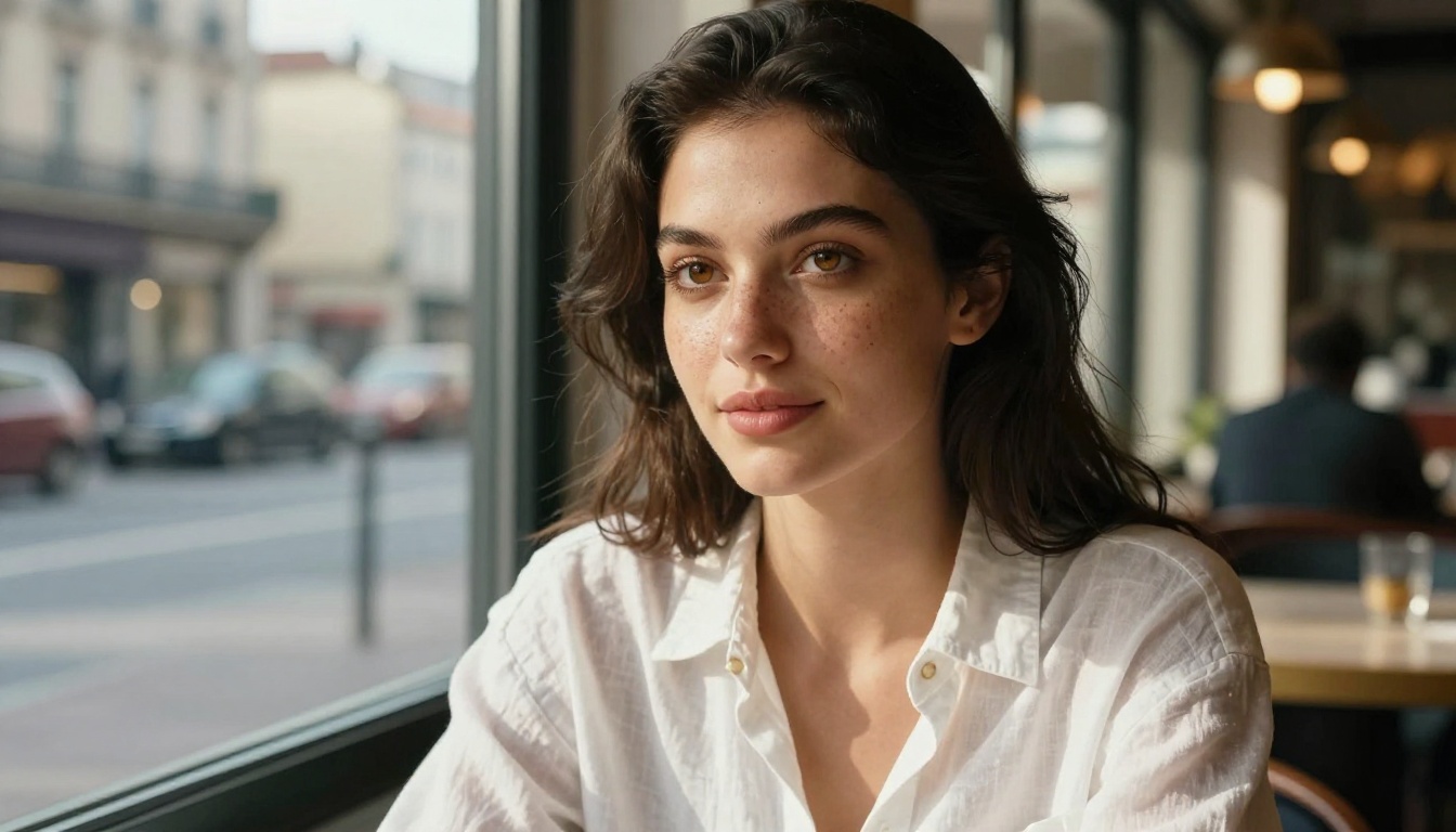 Photorealistic portrait demonstrating AI generation quality Photorealistic portrait demonstrating AI generation quality