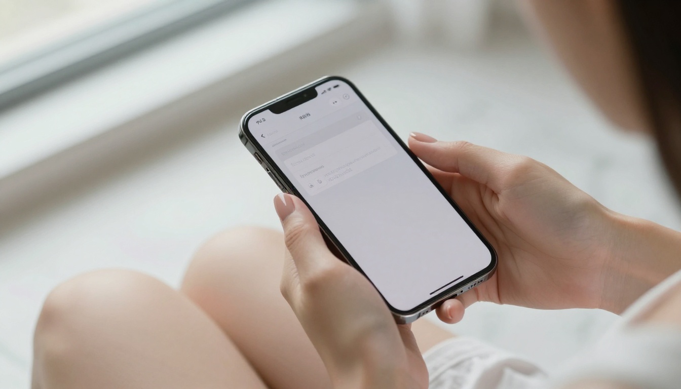 Phone showing AI interface for image generation