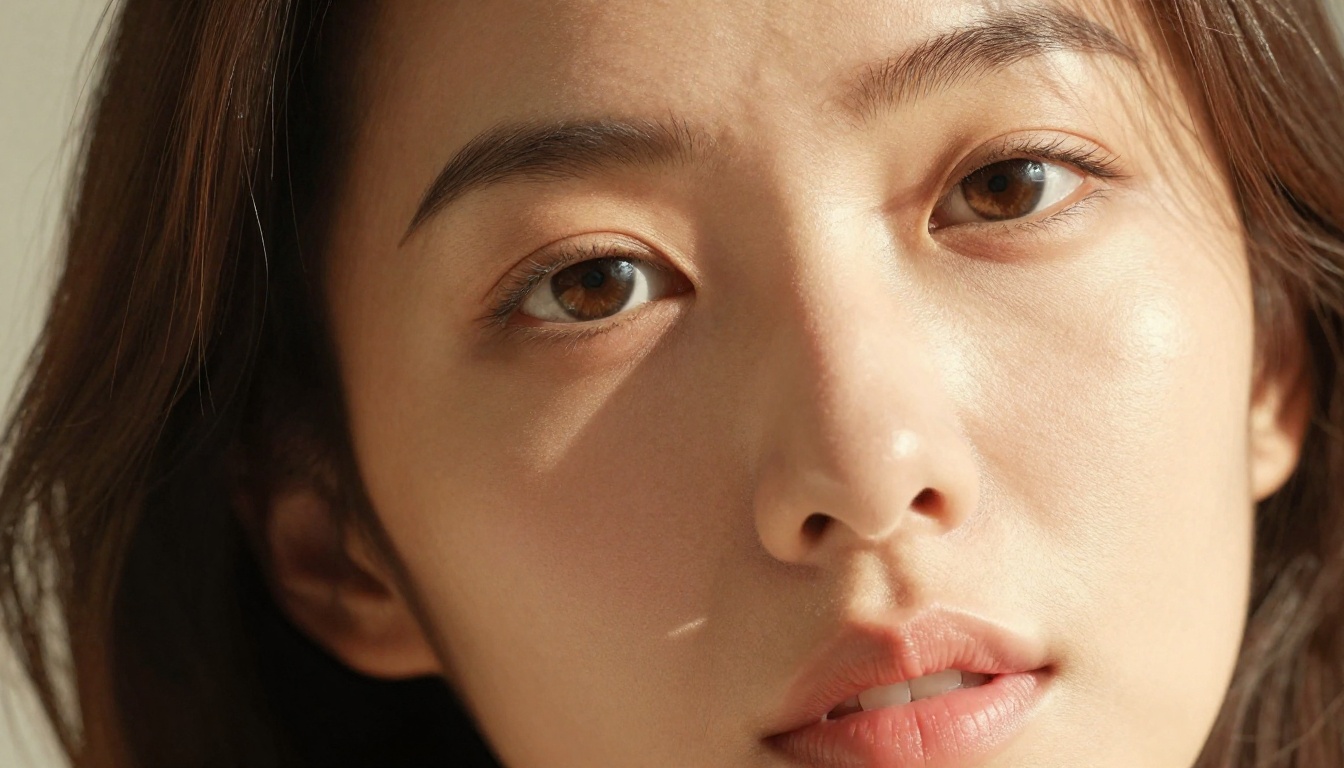 Photorealistic AI portrait with natural window lighting