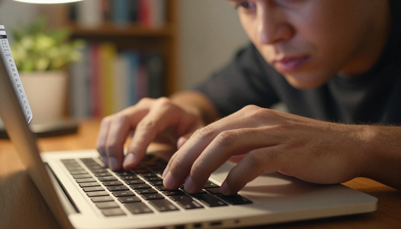 Person frustrated reviewing pricing page on laptop