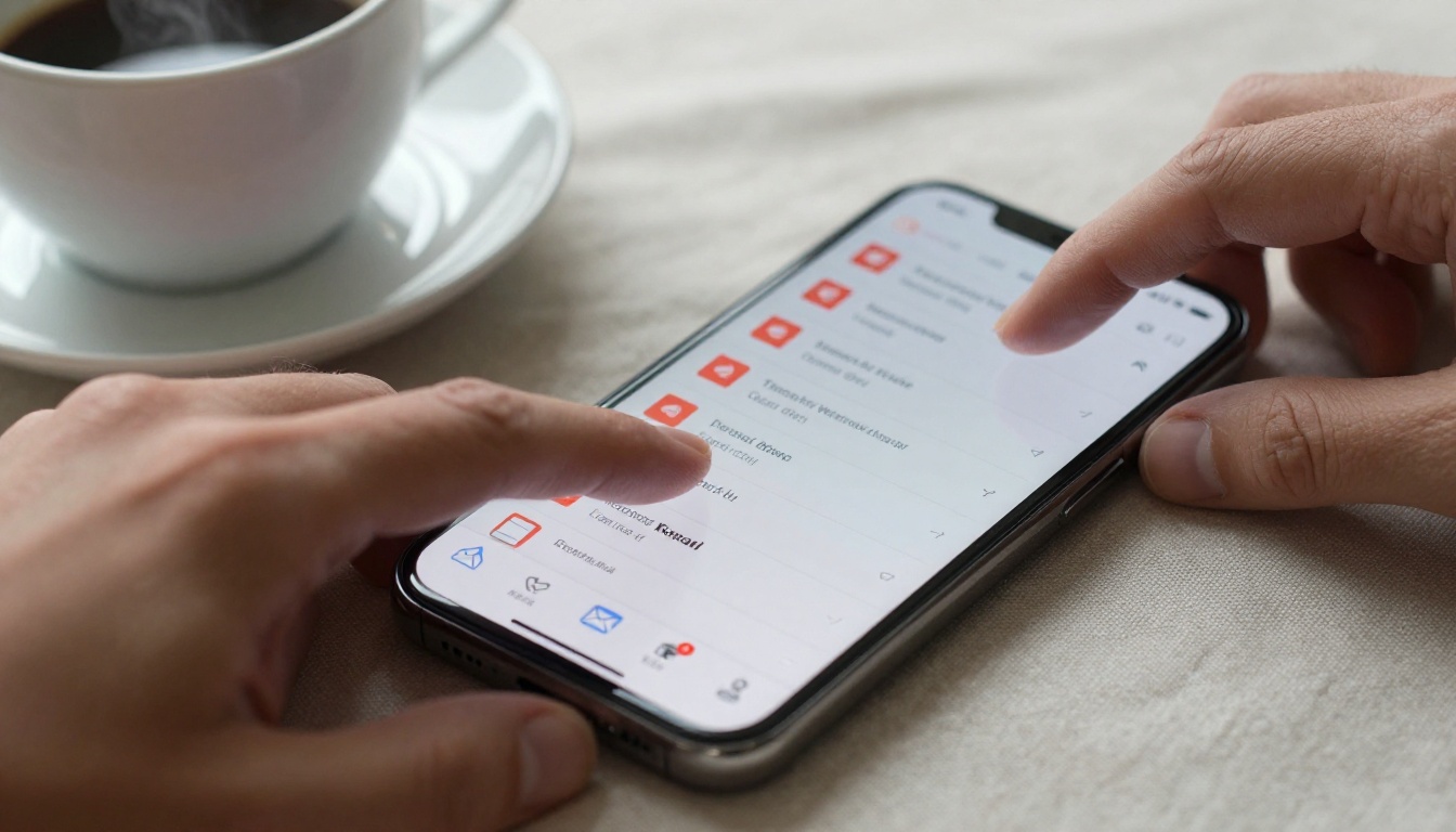 Email inbox packed with unread PDF attachment emails and spam filter warnings Email inbox packed with unread PDF attachment emails and spam filter warnings