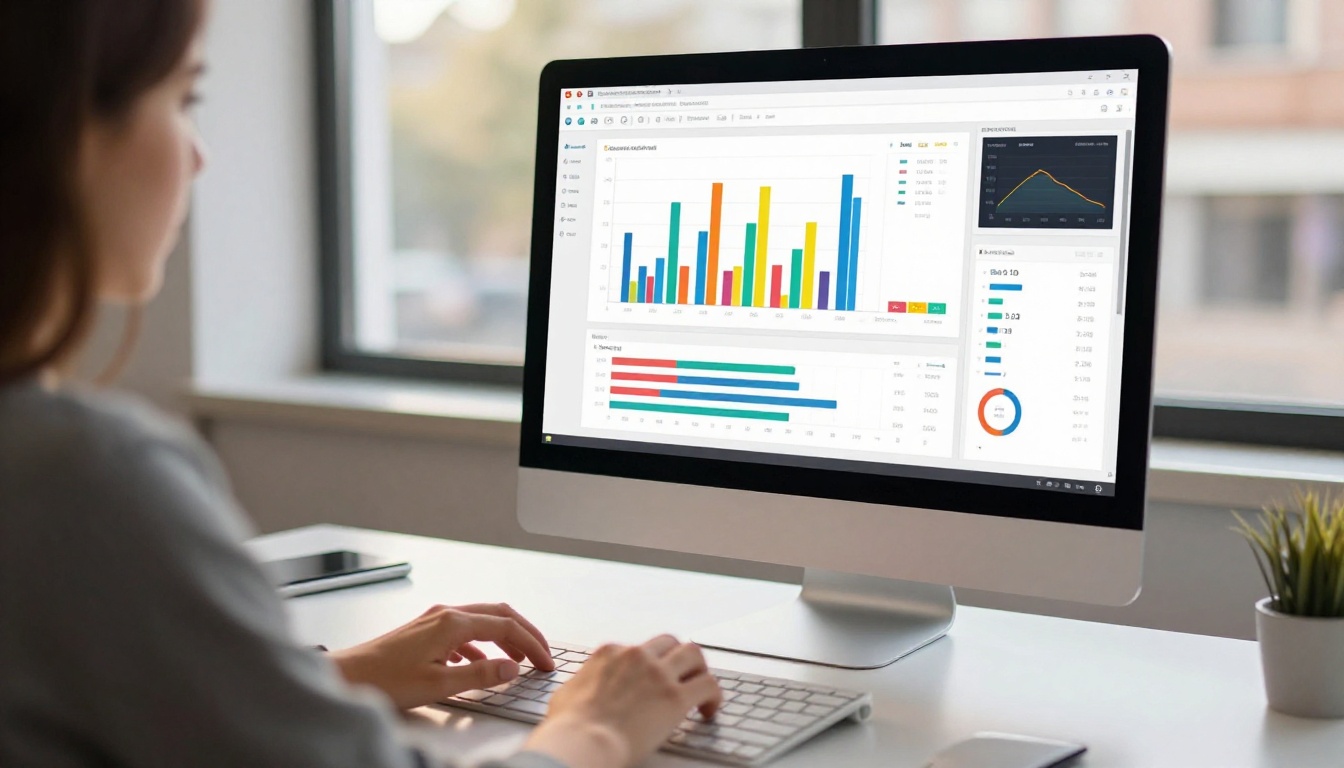 Analytics dashboard showing digital brochure reader activity metrics