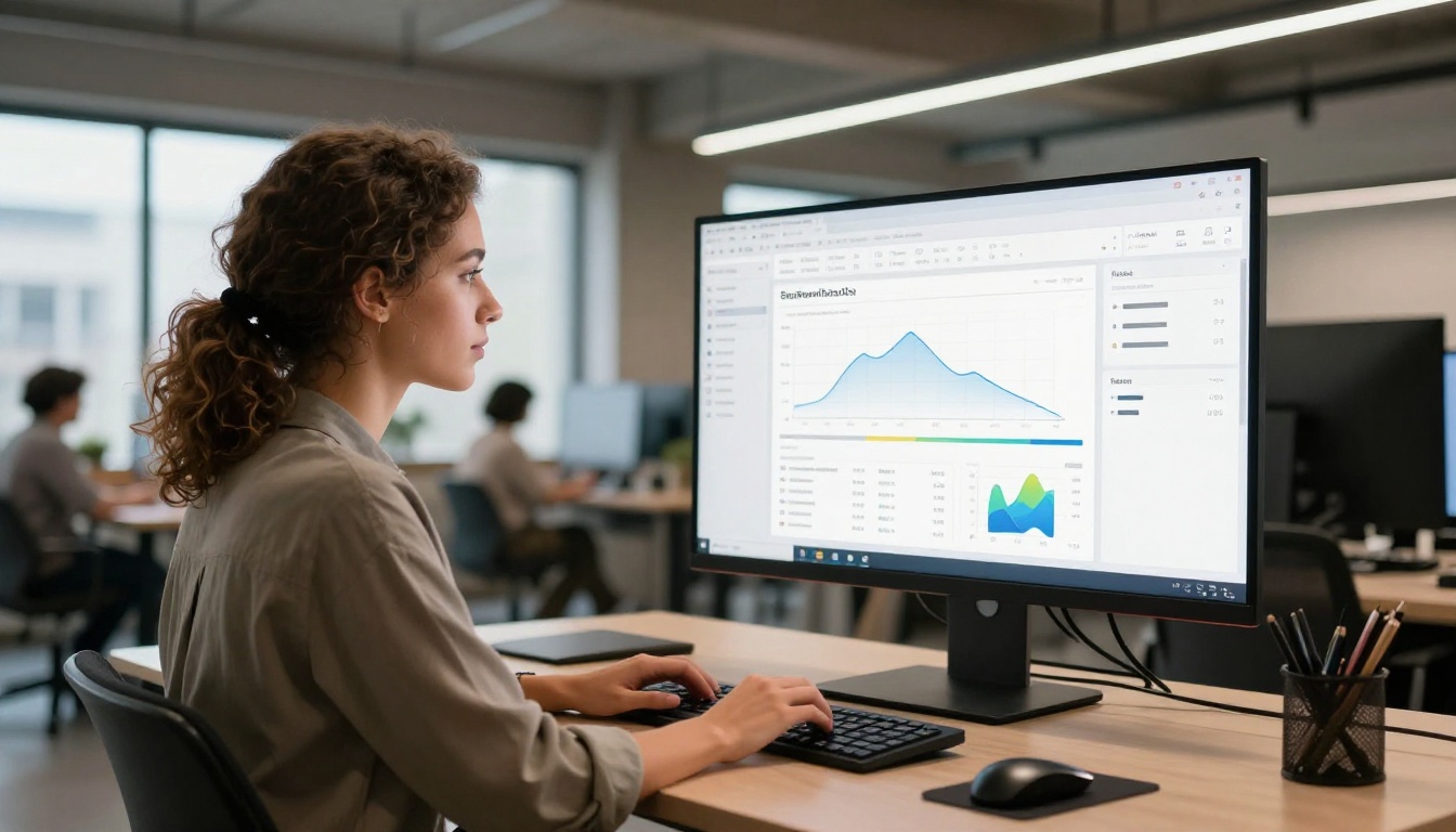 Analytics dashboard showing ecommerce performance metrics