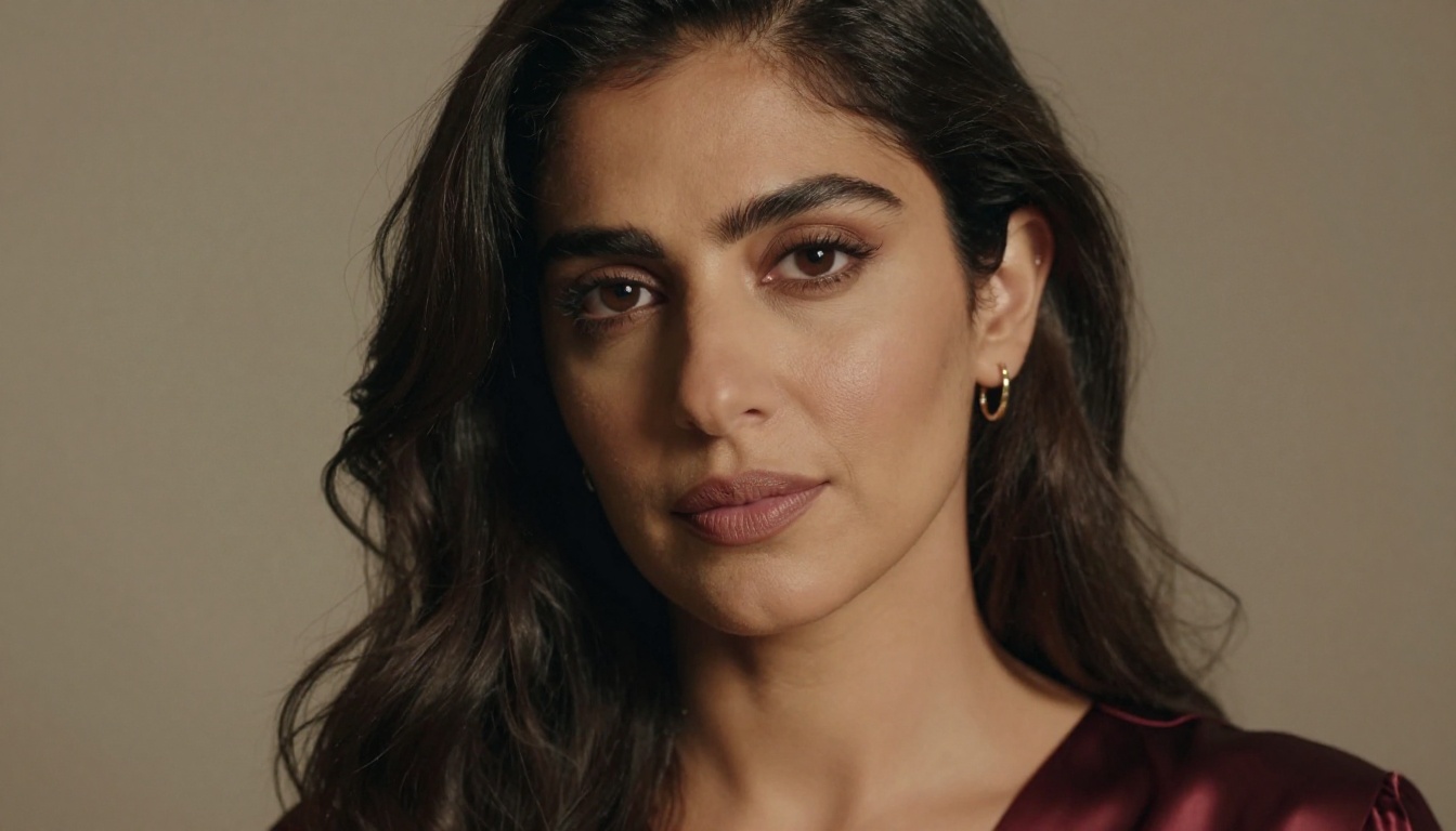 Middle Eastern woman thoughtful portrait Middle Eastern woman thoughtful portrait
