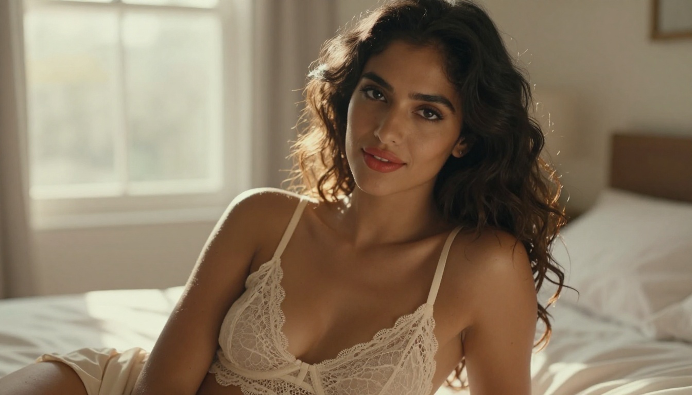 Latina companion portrait in intimate setting