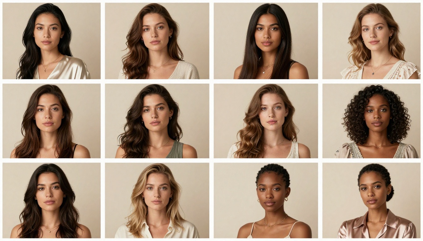Diverse AI character styles representing platform variety