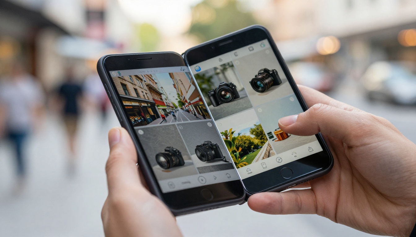 Smartphone displaying beautifully mobile-responsive interactive flipbook
