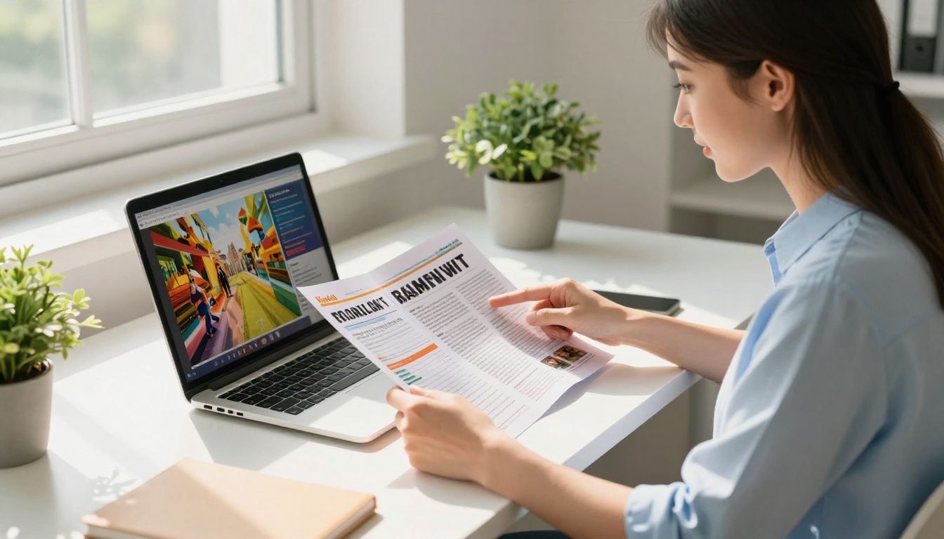 Newsletter versus flip magazine experience comparison