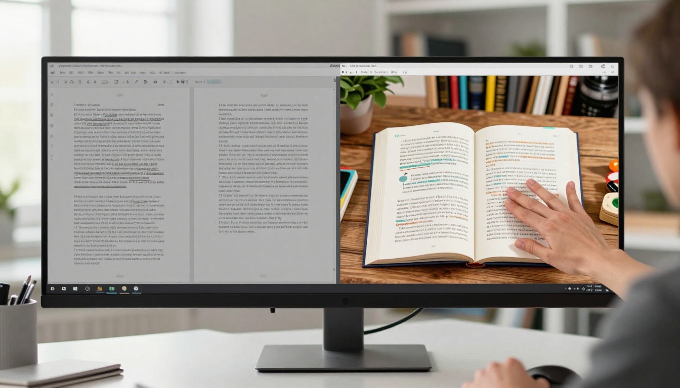 Split screen showing a dull static PDF catalog on the left versus a vibrant interactive flipbook on the right