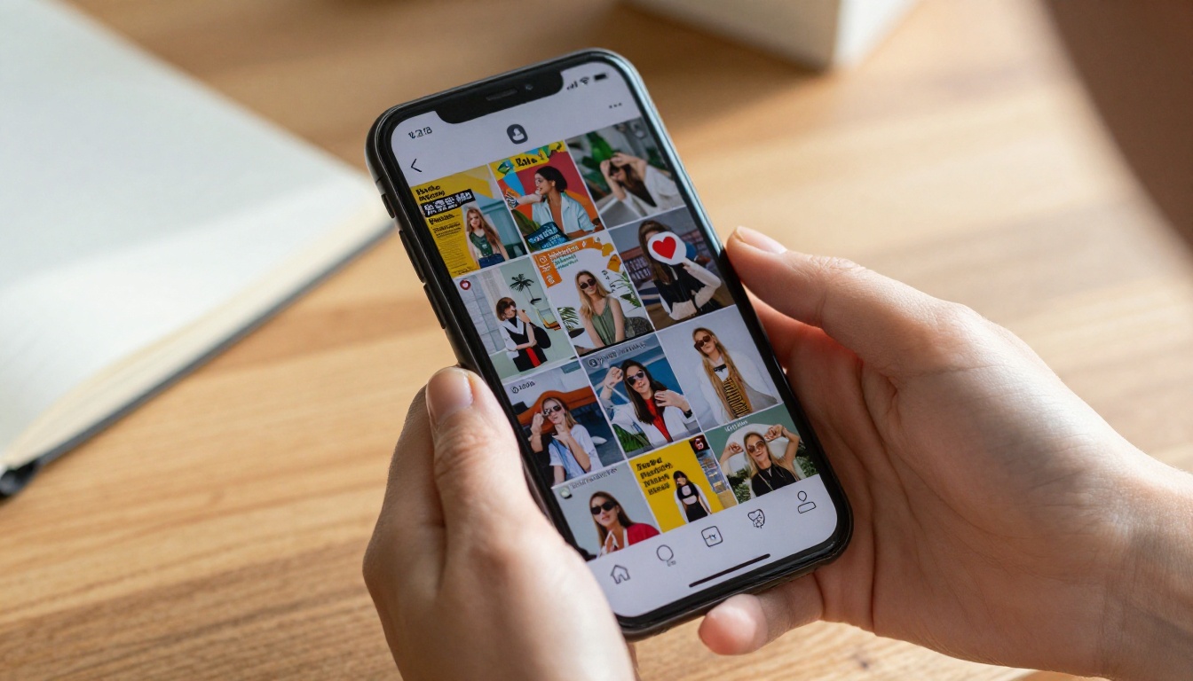Social media sharing of a digital magazine on smartphone