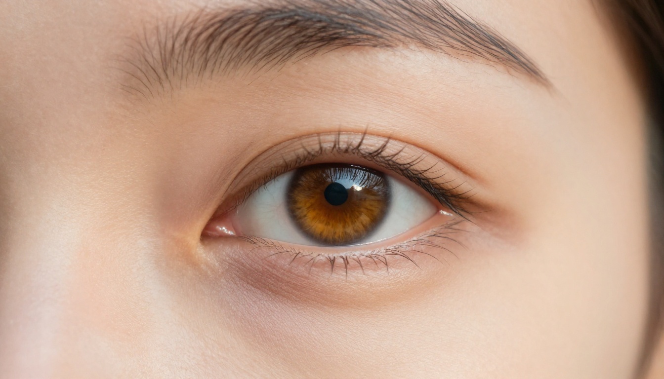 Extreme close-up showing preserved identity details in AI character generation Extreme close-up showing preserved identity details in AI character generation