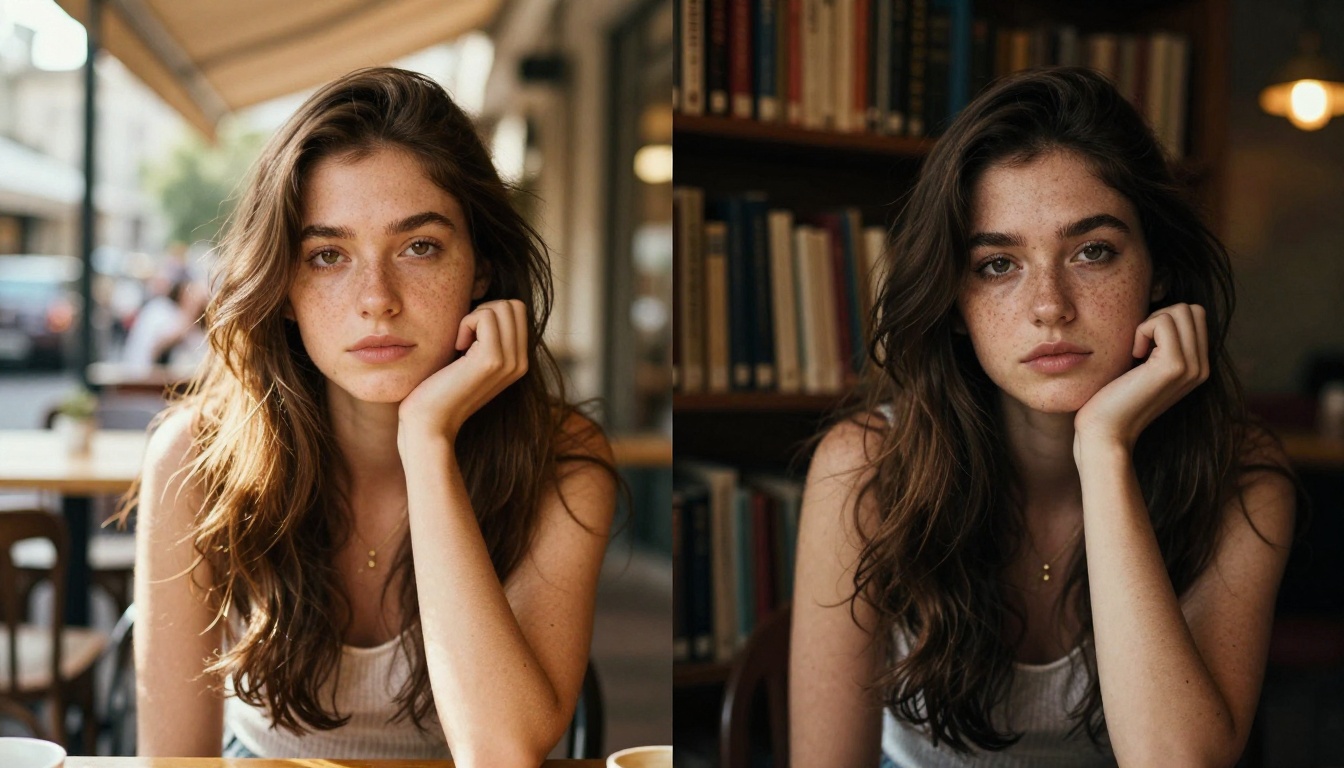 Identical character features preserved across different environments Identical character features preserved across different environments
